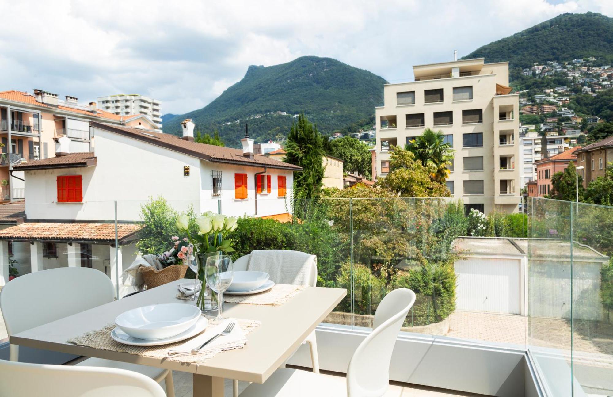 Regalia Suites - Free Parking Lugano Chambre photo